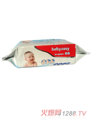贝逸婴儿洁肤湿巾80抽