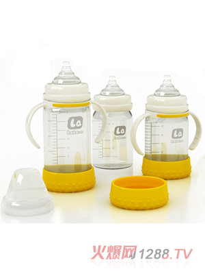 乐乐宝贝玻璃奶瓶