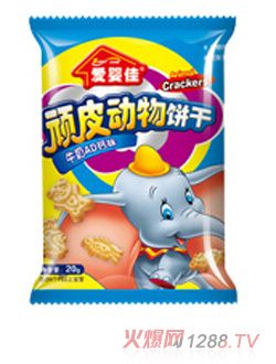 愛(ài)嬰佳磨牙餅干牛奶AD鈣味