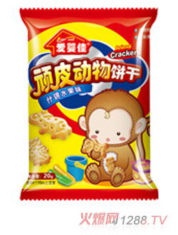 愛(ài)嬰佳磨牙餅干什錦水果味