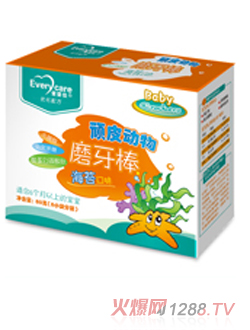 愛(ài)嬰佳磨牙棒海苔味