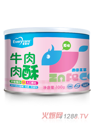 愛(ài)嬰佳頑皮動(dòng)物肉松牛肉酥