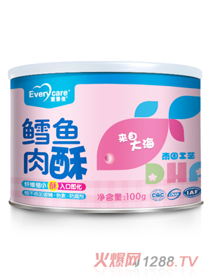 愛(ài)嬰佳頑皮動(dòng)物肉松鱈魚(yú)酥