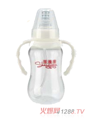 圣逸親標口握把pp奶瓶180ml