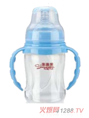 圣逸親寬口握把pp奶瓶180ml