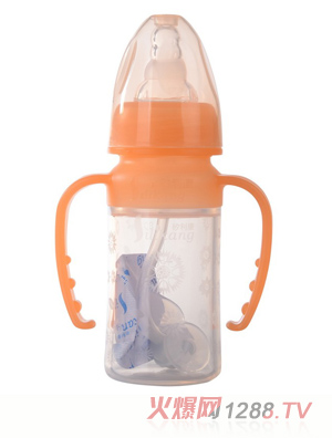 矽利康液体硅胶奶瓶80ml