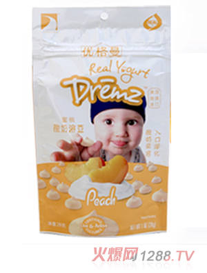 優(yōu)格曼蜜桃優(yōu)格曼溶豆