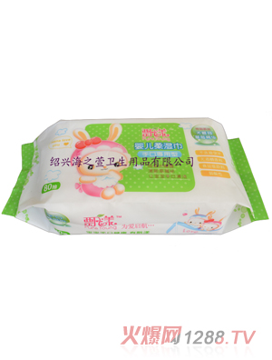 海之萱优质婴儿湿巾80片