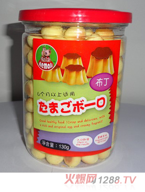 河马莉蛋酥布丁味