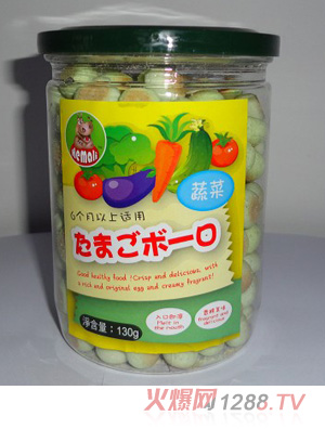 河马莉蛋酥蔬菜味