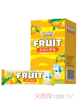 金诺贝婴金桔水果条盒装