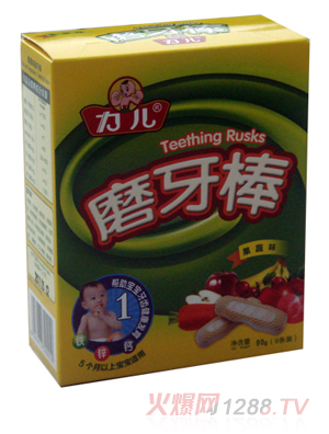 力儿磨牙棒果蔬味