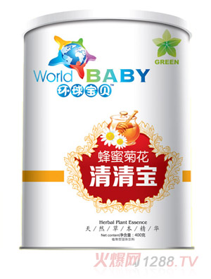 环球宝贝蜂蜜菊花清清宝纸听