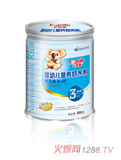 卡培乐婴幼儿营养奶米粉3段