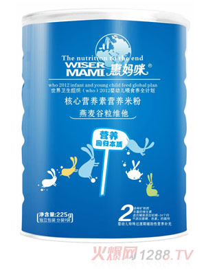 惠媽咪燕麥谷粒維他核心營(yíng)養素營(yíng)養米粉225g