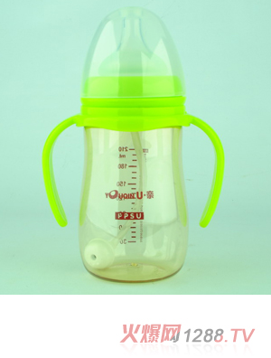 U亲A311宽口PPSU奶瓶210ml