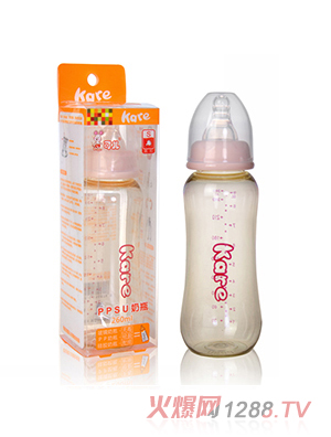 可儿KR-1062标口PPSU奶瓶260ml