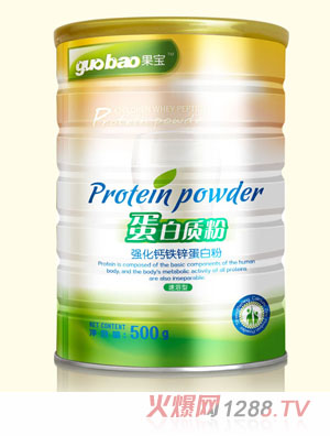 果宝强化钙铁锌蛋白质粉