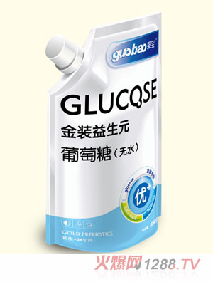 果寶金裝益生元葡萄糖袋裝