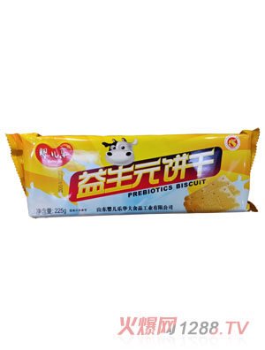 婴儿乐益生元钙奶饼干225g