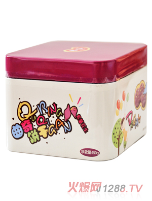 婴儿乐紫薯花生曲奇饼干150g