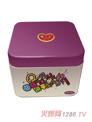 婴儿乐紫薯花生曲奇饼干