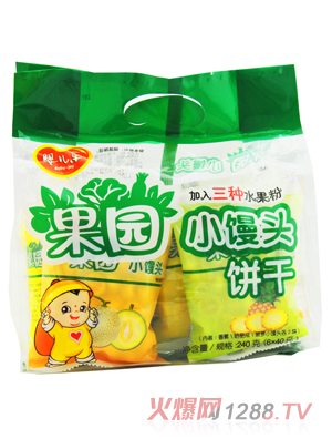 婴儿乐果园小馒头240g