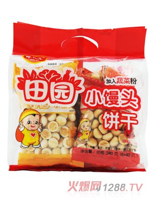 婴儿乐田园小馒头饼干