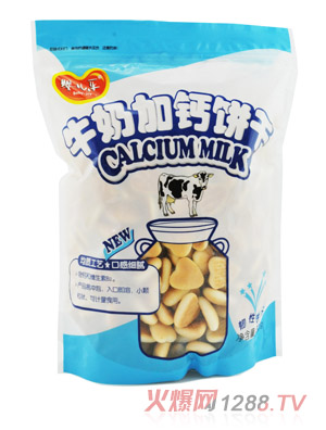 婴儿乐牛奶加钙饼干320g