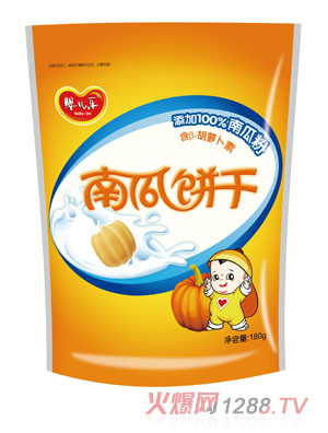 婴儿乐南瓜饼干180g