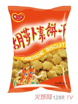 婴儿乐胡萝卜素饼干180g