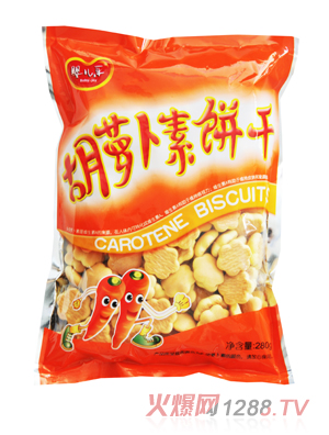 婴儿乐胡萝卜饼干280