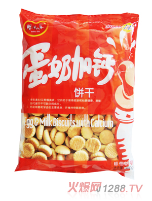 婴儿乐蛋奶加钙饼干300g