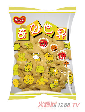 婴儿乐奇妙世界动物饼干