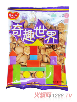 婴儿乐奇趣世界几何图形饼干