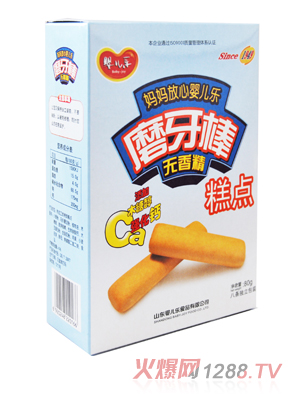 婴儿乐强化钙磨牙棒80g