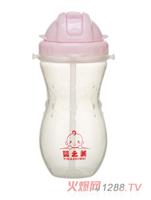 嬰之美帶繩葫蘆形水壺330ML