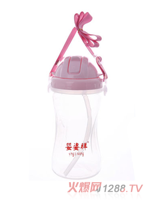嬰姿祥帶繩水壺（花形）330ml