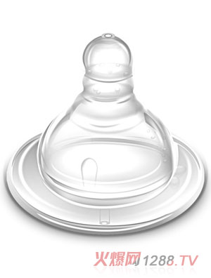Babykin（贝沁）全硅胶宽口婴儿奶嘴