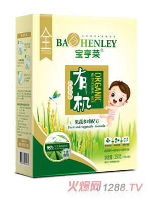 宝亨莱果蔬多维营养谷粉