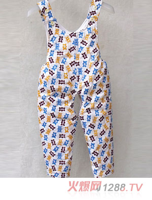 婴心缘婴儿冬季卡通棉裤