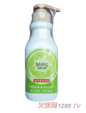 百膚可麗牛奶滋養(yǎng)洗沐二合一