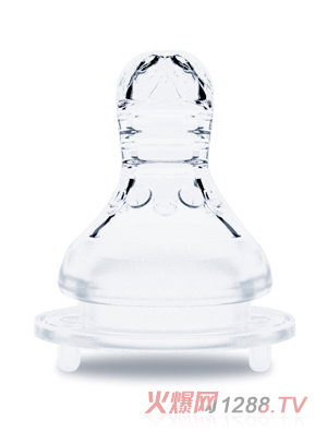 标嗳唯口径自然原生花瓣奶嘴（S孔）