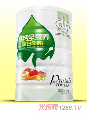 愛(ài)茵坊高鈣全營(yíng)養蛋白質(zhì)粉鐵聽(tīng)450g