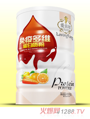 愛(ài)茵坊免疫多維蛋白質(zhì)粉鐵聽(tīng)450g