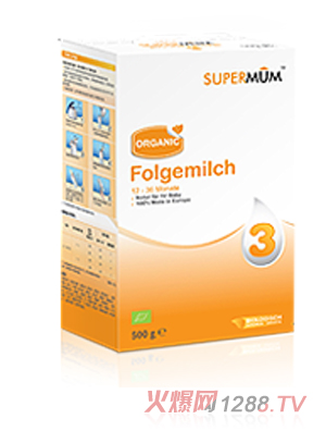 舒妈有机婴儿配方奶粉3段