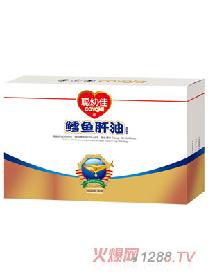 聪幼佳鳕鱼肝油凝胶糖果