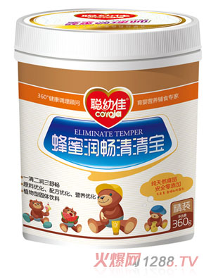 聪幼佳蜂蜜润畅清清宝