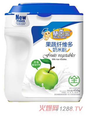 慧因寶蘋(píng)果葛根果蔬纖維多奶米粉