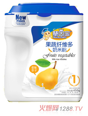 慧因寶雪梨蓮子果蔬纖維多奶米粉